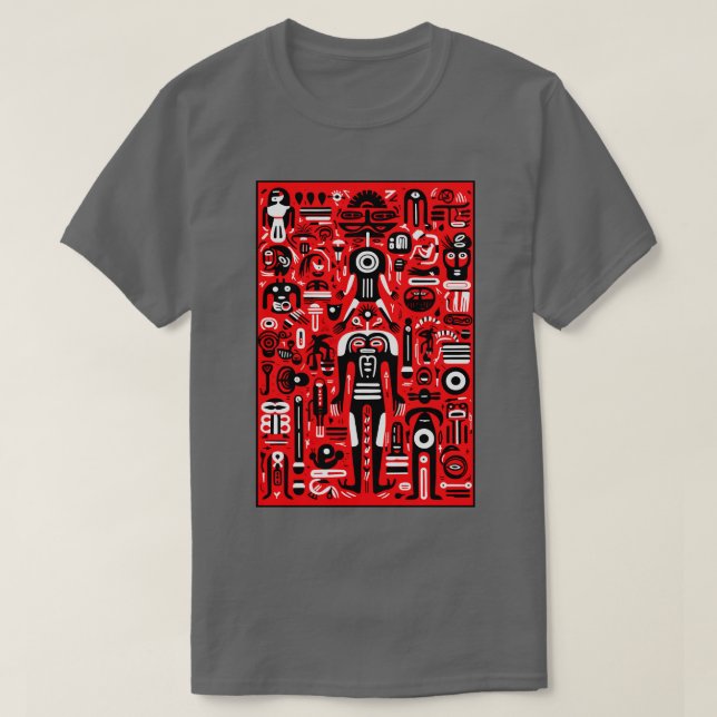 Camiseta los secretos del antiguo culto a la arqueología (Diseño del anverso)