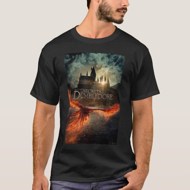 Camiseta Los secretos del Poster teatral de Dumbledore (Anverso)