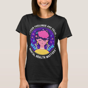 Camiseta Los Sentimientos Son Válidos Para Concienciar Sobr