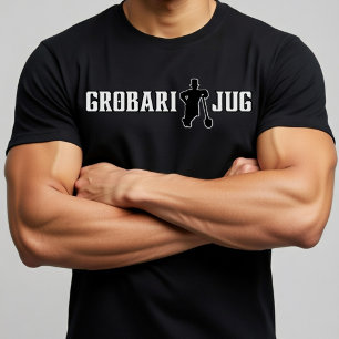 Camiseta Los sepultureros del sur negros y blancos