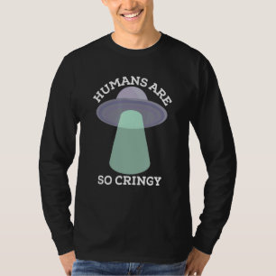 Camiseta Los seres humanos son tan crujientes como extranje