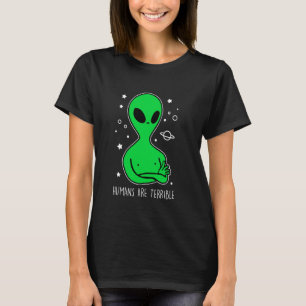 Camiseta Los seres humanos son terribles