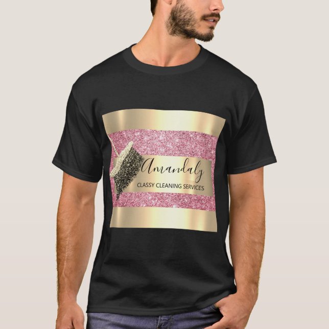 Camiseta Los servicios de limpieza de las casas de doncella (Anverso)