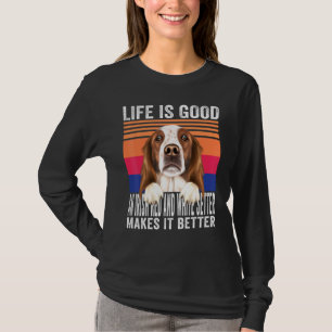 Camiseta Los setters rojos blancos irlandeses hacen que tu