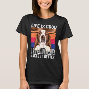 Camiseta Los setters rojos blancos irlandeses hacen que tu 