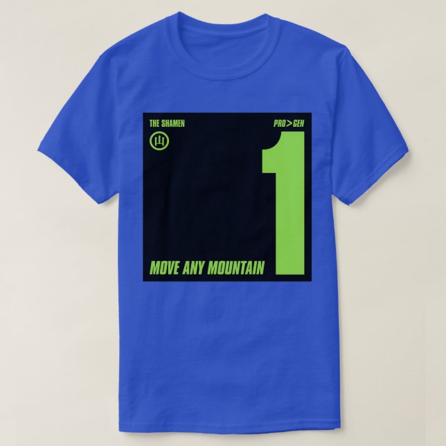 Camiseta Los Shamen Mueven Cualquier Montaña KLF Comunicaci (Diseño del anverso)