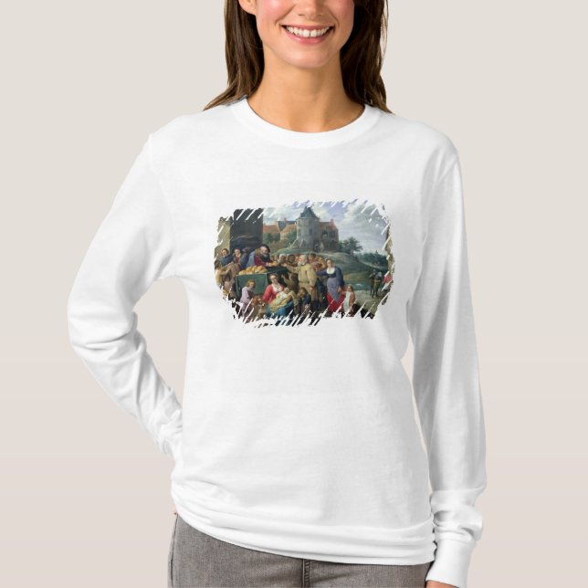 Camiseta Los siete actos de la misericordia (Anverso)