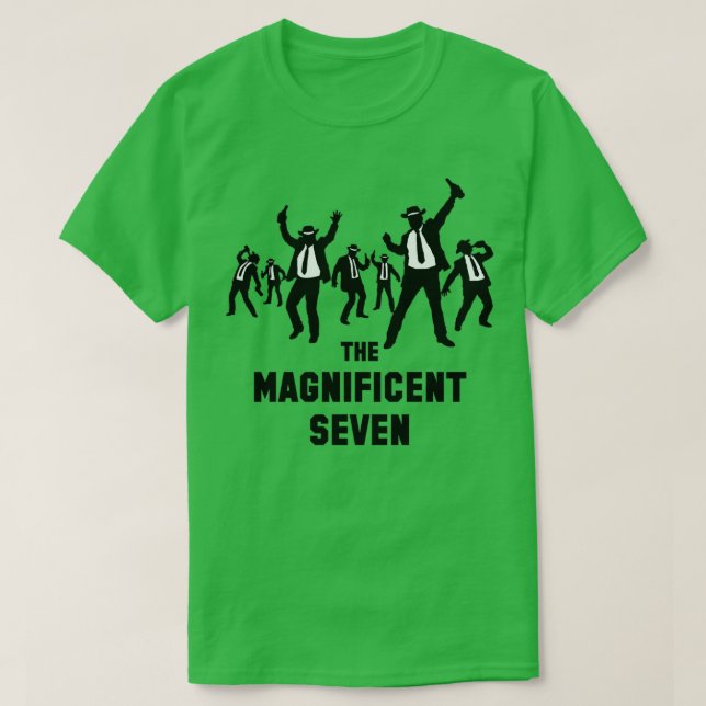 Camiseta Los siete magníficos (Diseño del anverso)