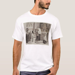 Camiseta Los siete sacramentos: Comunión, 1779 (pluma,