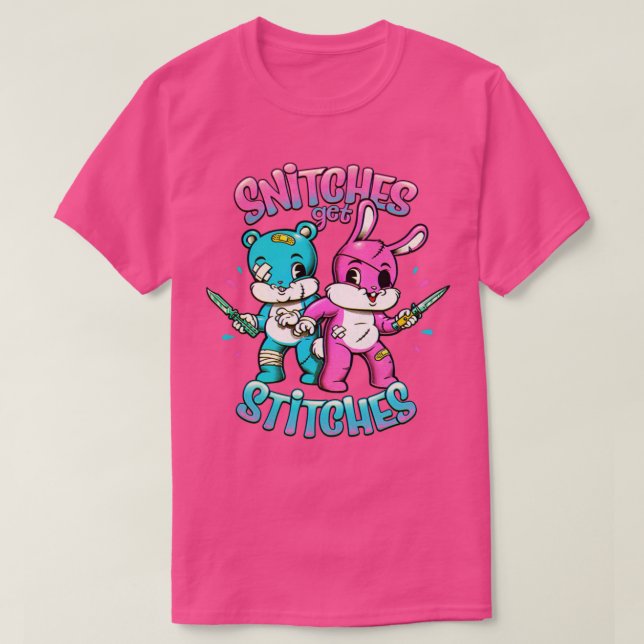 Camiseta Los símbolos obtienen un Personalizado de Stitches (Diseño del anverso)