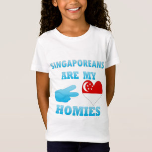 Camiseta Los singapurenses son mi Homies