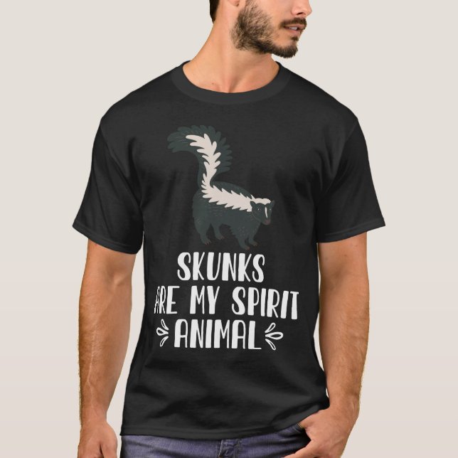 Camiseta Los Skunks son mi animal espiritual (Anverso)