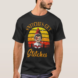 Camiseta Los Snitches Reciben Stitches Y Terminan En El Lem
