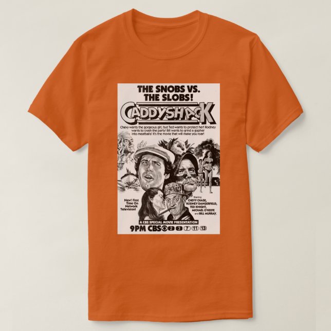 Camiseta Los Snobs contra los Slobs (Diseño del anverso)