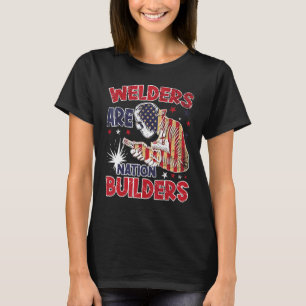 Camiseta Los soldadores son constructores de la nación Cool