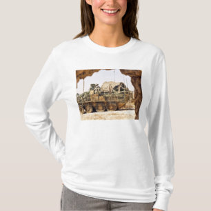 Camiseta Los soldados de los E.E.U.U. conducen a una