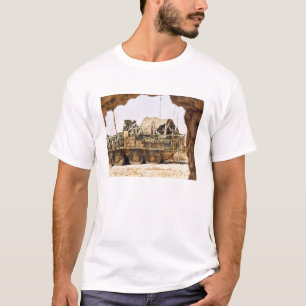 Camiseta Los soldados de los E.E.U.U. conducen a una