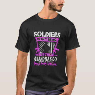 Camiseta Los Soldados No Arrojan A La Abuela Militar Orgull