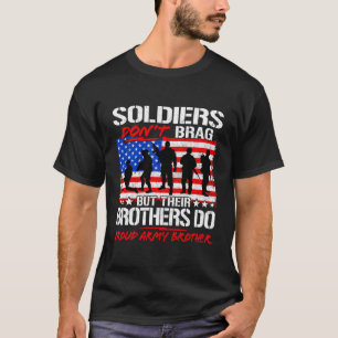 Camiseta Los Soldados No Se Oponen A Sus Hermanos - Ejércit