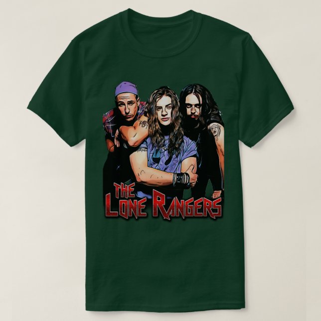 Camiseta los solitarios Rangers (Diseño del anverso)