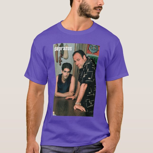 Camiseta Los Sopranos Tony Christopher PAPL2597 (Anverso)