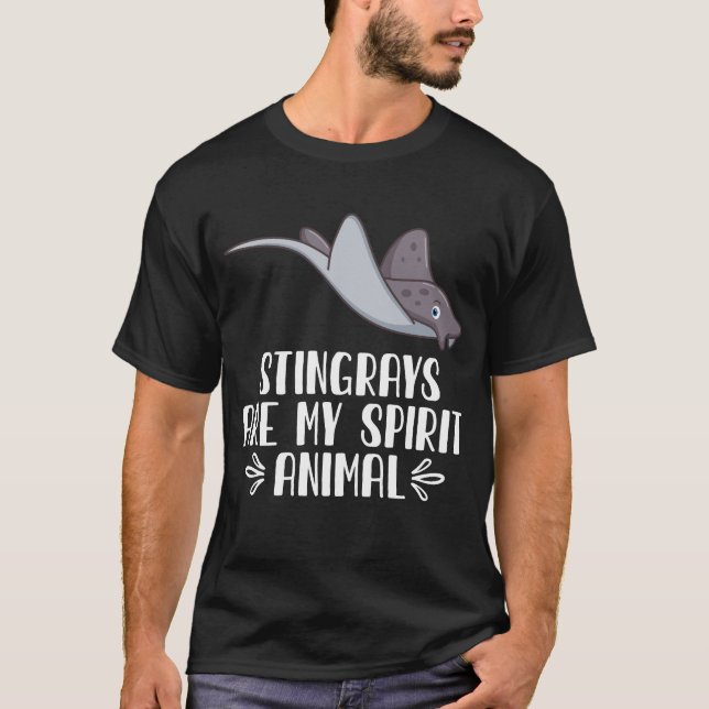 Camiseta Los Stingrays son mi animal espiritual (Anverso)