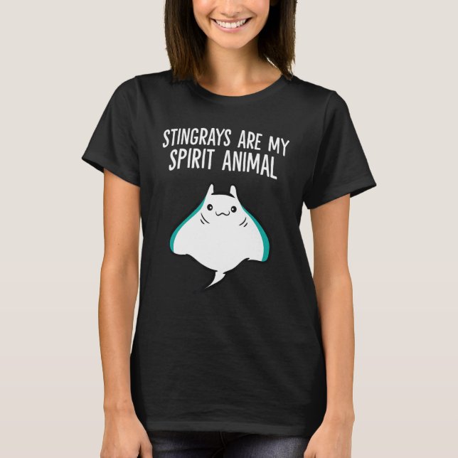 Camiseta Los Stingrays Son Mi Espíritu Animal Stingray (Anverso)
