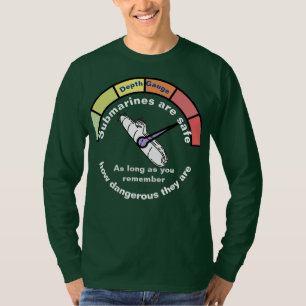 Camiseta Los submarinos son seguros