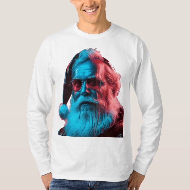 Camiseta Los sudaderos de Santa Claus modernos (Anverso)