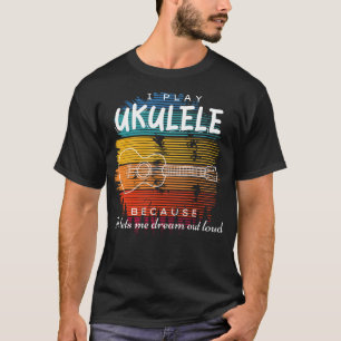 Camiseta Los sueños de los días de Ukulele: Escalando las f