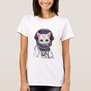 Camiseta Los sueños nebulosos de Kitty Cosmic