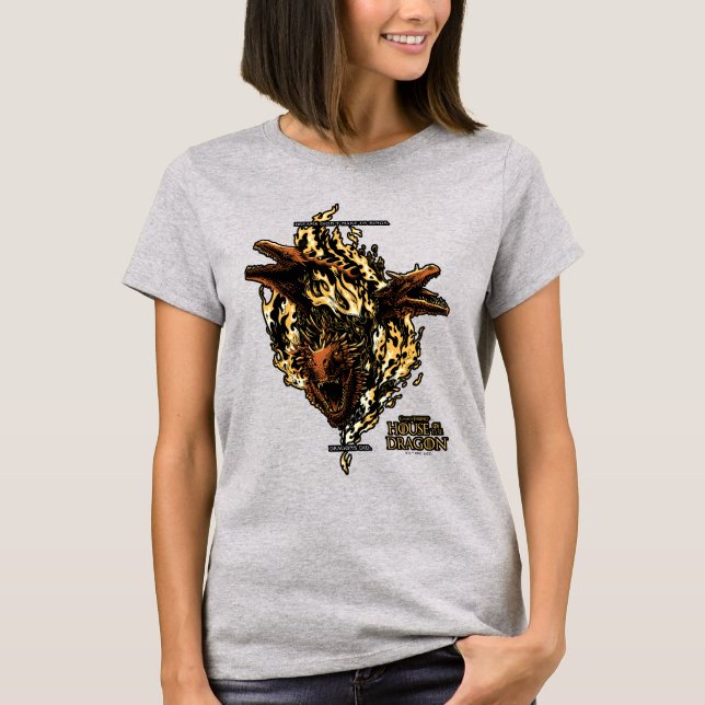 Camiseta Los sueños no nos hicieron reyes. Los dragones sí. (Anverso)