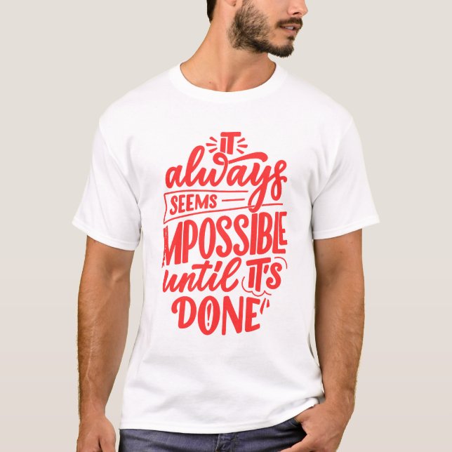 Camiseta "Los sueños se vuelven verdaderos gradientes de te (Anverso)