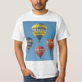 Camiseta Los sueños son buenas posibilidades"