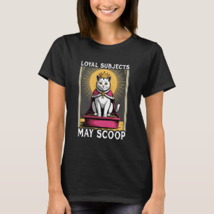 Camiseta Los sujetos leales pueden recoger divertida caja d