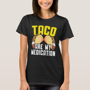Camiseta Los taco son mi medicación Nacho Promedio Cinco De