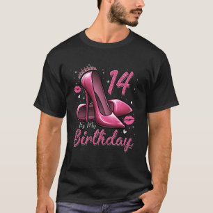 Camiseta Los tacones altos se subiendo a mi cuarto cumpleañ