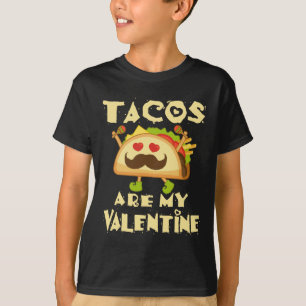 Camiseta Los tacos son mi El día de San Valentín de San Val