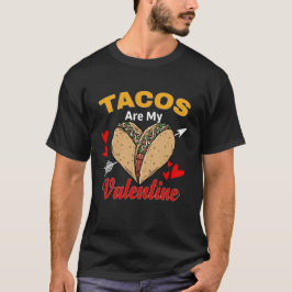 Camiseta Los tacos son mis amantes de la comida rápida de S
