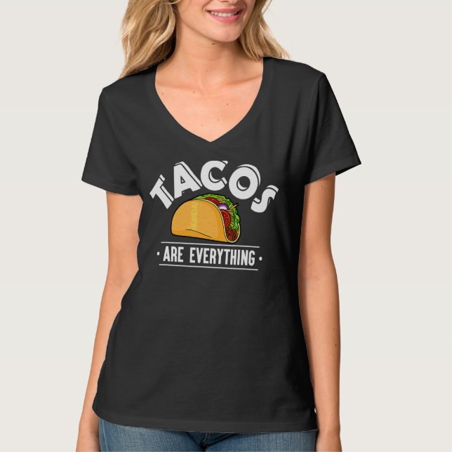 Camiseta Los tacos son todo Taco (Anverso)