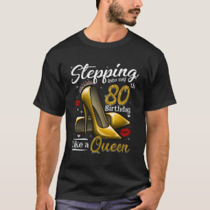 Camiseta Los Talones Altos Se Inclinan Hacia Mi 80° 80 Y Fa