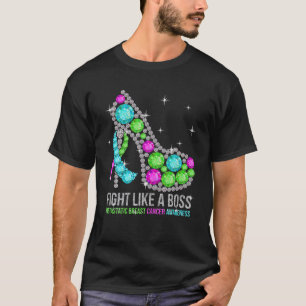 Camiseta Los Talones Luchan Como Un Jefe Metastásico Cánc