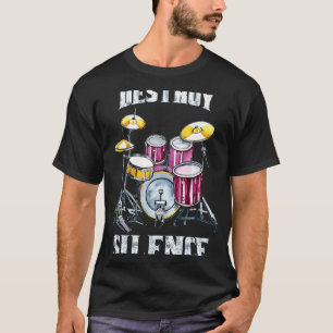 Camiseta Los tambores de hombre destruyen el silencio