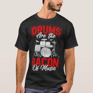 Camiseta Los Tambores Son El Con De La Música Bbq Meat Drum