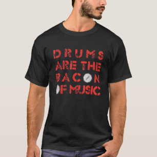 Camiseta Los Tambores Son El Regalo De Bidones Vintage De L