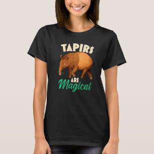 Camiseta Los Tapir Son Magos Zookeeper Animal De Vida Silve