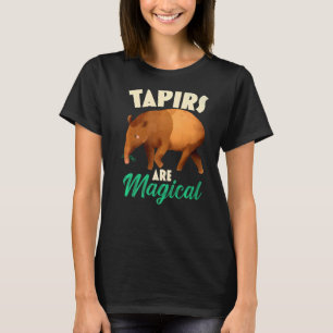 Camiseta Los Tapir Son Magos Zookeeper Animal De Vida Silve
