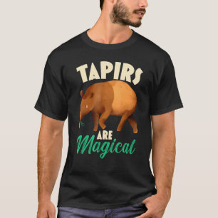 Camiseta Los Tapir Son Magos Zookeeper Animal De Vida Silve
