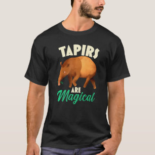 Camiseta Los tapires son cuidadores de animales mágicos de 