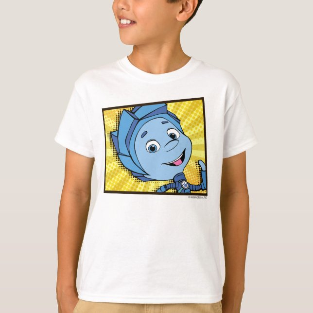 Camiseta Los tebeos de Fixies el | Fixie - retrato de Nolik (Anverso)